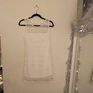 Brand New Hollister Floral White Dress